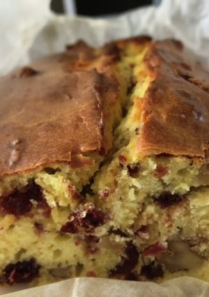 クランベリーとヨーグルトのパウンドケーキ-レシピのメイン写真