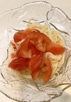 カンタン♡トマトの冷製そうめん♡-レシピのメイン写真