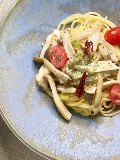 エリンギのクリームパスタ-レシピのメイン写真