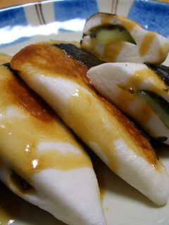 大葉チーズinはんぺん~バター焼き★-レシピのメイン写真