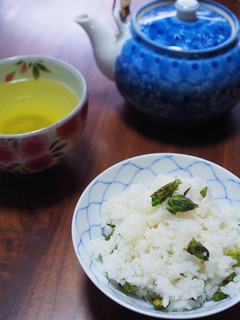 春〜初夏の香り♪煎りアスパラガスご飯♪-レシピのメイン写真