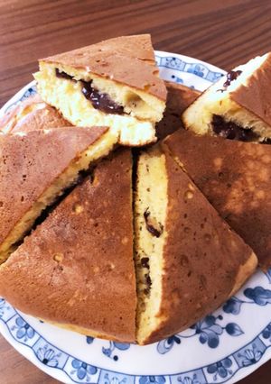 ホットケーキどら焼き-レシピのメイン写真