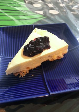 オレンジピール入りレアチーズケーキ-レシピのメイン写真