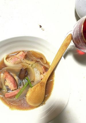 簡単!ベーコンと野菜の中華スープ♪-レシピのメイン写真