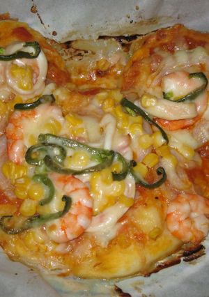 ミッキーピッツァ♪耳まで食べちゃおう☆-レシピのメイン写真