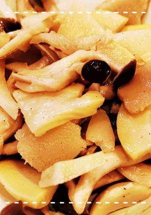 鶏がらで簡単！たけのことしめじの中華炒め-レシピのメイン写真