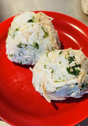 ロティサリーチキンおにぎり(コストコ)-レシピのメイン写真