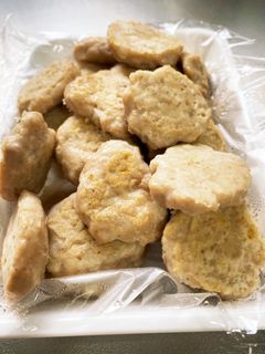 離乳食☆マグロ豆腐ハンバーグ-レシピのメイン写真
