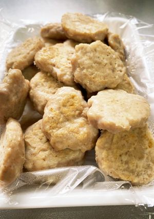 離乳食☆マグロ豆腐ハンバーグ-レシピのメイン写真