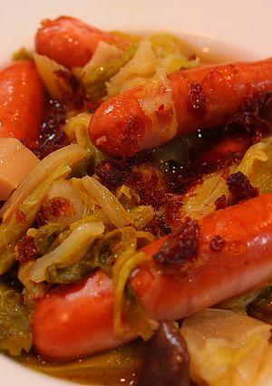 ソーセージとくたくた野菜のポトフ-レシピのメイン写真