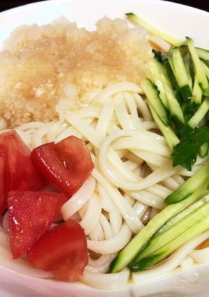 ぶっかけ冷やしうどん-レシピのメイン写真