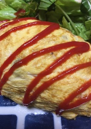炊飯器でオムライス-レシピのメイン写真