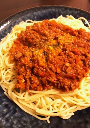 幼児と食べる！ミートソース-レシピのメイン写真