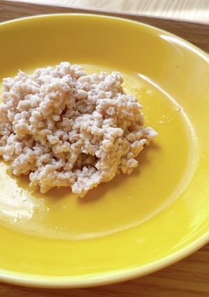 ひき肉の下ゆでの仕方【離乳食】-レシピのメイン写真