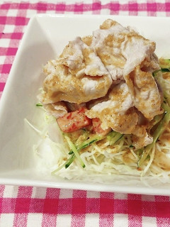 お肉柔らか!!豚しゃぶサラダ-レシピのメイン写真