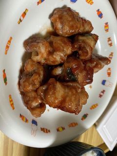 簡単!豚巻き梅だれ和え-レシピのメイン写真