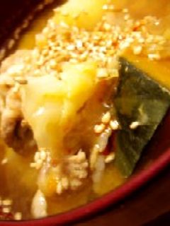 具沢山の胡麻豚汁-レシピのメイン写真