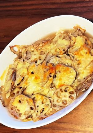 れんこんグラタン-レシピのメイン写真