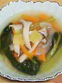 ねこんぶだしの野菜スープ-レシピのメイン写真
