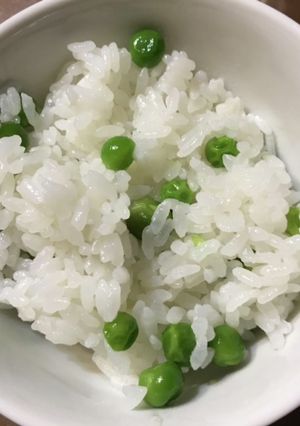 ツヤツヤ豆ごはん-レシピのメイン写真
