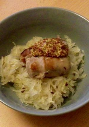 ザウアークラウトと焼きソーセージ-レシピのメイン写真