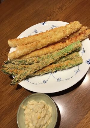 揚げずにサクサク♪アスパラのグリル焼き-レシピのメイン写真