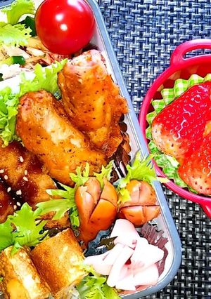 娘のお弁当　R3.4.19-レシピのメイン写真