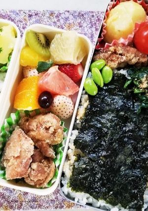 ドライカレー弁当(4.19)-レシピのメイン写真