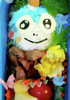 ポケモンキャラクターのキャラ弁#キャラ弁-レシピのメイン写真