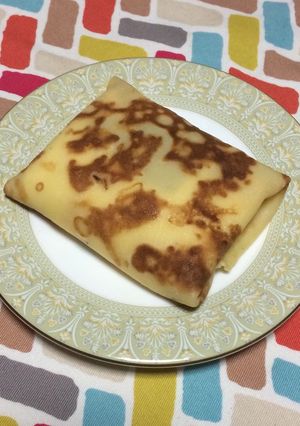 超簡単☆クレープ屋の紅茶クリームクレープ-レシピのメイン写真