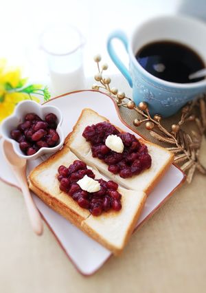 【簡単】＊あんバタートースト＊✨喫茶店風-レシピのメイン写真