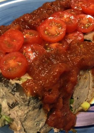 簡単で欲張り、チーズミートローフ-レシピのメイン写真