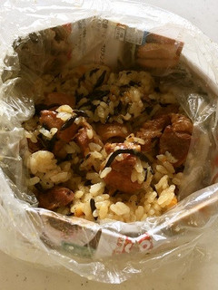 パッククッキングで炊き込みごはん-レシピのメイン写真