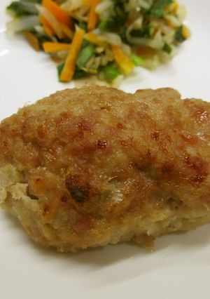 【保育園の給食】プルコギ風ハンバーグ-レシピのメイン写真