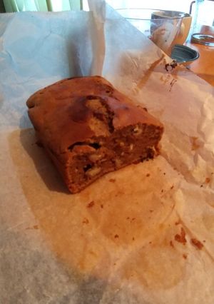ふすま粉入りバナナケーキ-レシピのメイン写真