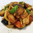 冷凍揚げなすと鶏肉で時短!!麻婆茄子風