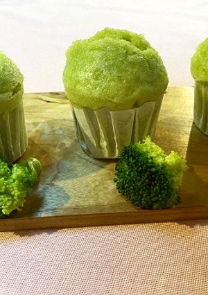 【食品ロス】ブロッコリーの蒸しパン-レシピのメイン写真