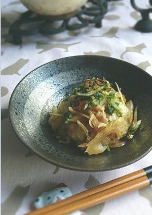 セロリのきんぴら-レシピのメイン写真
