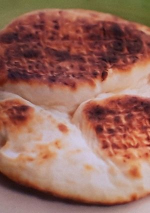 ヨーグルトナン　フライパン　イーストなし-レシピのメイン写真