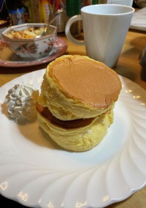 ふわふわ、天使のほっぺのようなパンケーキ-レシピのメイン写真