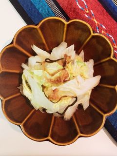 10分以内でできる和風温白菜サラダ-レシピのメイン写真