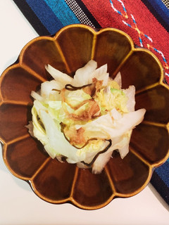 10分以内でできる和風温白菜サラダ-レシピのメイン写真