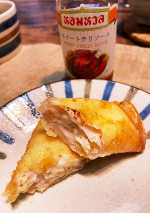 ポテトマカロニチーズ春巻き-レシピのメイン写真