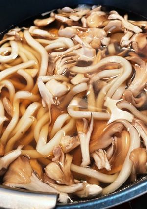 舞茸のおうどん-レシピのメイン写真