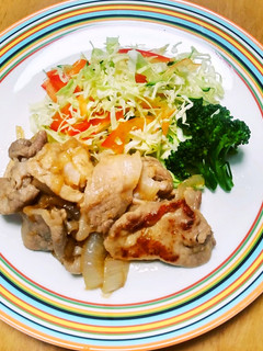 新玉葱で生姜焼き風!簡単フライパンレシピ-レシピのメイン写真
