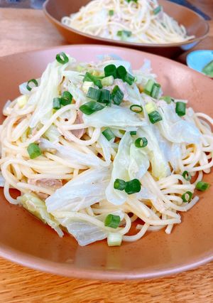簡単♪春キャベツ＊ツナ＊柚子胡椒パスタ-レシピのメイン写真