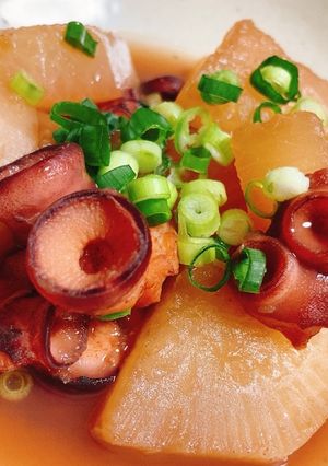 簡単！美味しい！柔らか生だこと大根の煮物-レシピのメイン写真