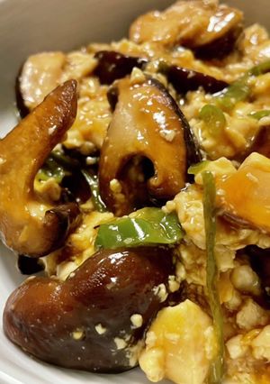 椎茸の豆腐そぼろ煮-レシピのメイン写真