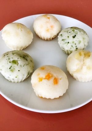 おやさい蒸しパン-レシピのメイン写真
