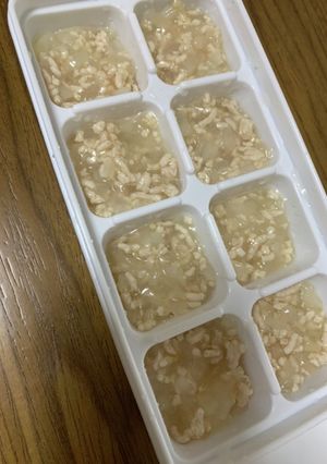 離乳食中期作り置き大根鶏ひき肉のあんかけ-レシピのメイン写真